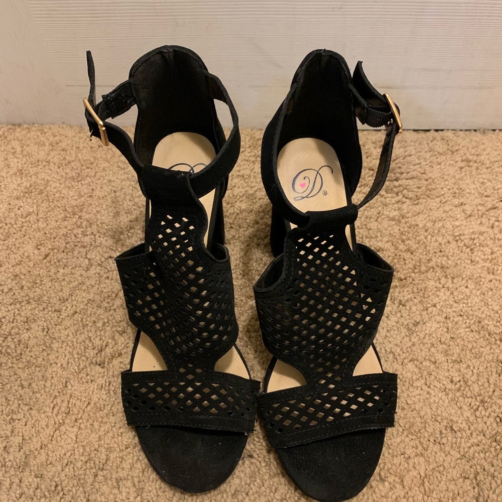 Size 9 Black Heels